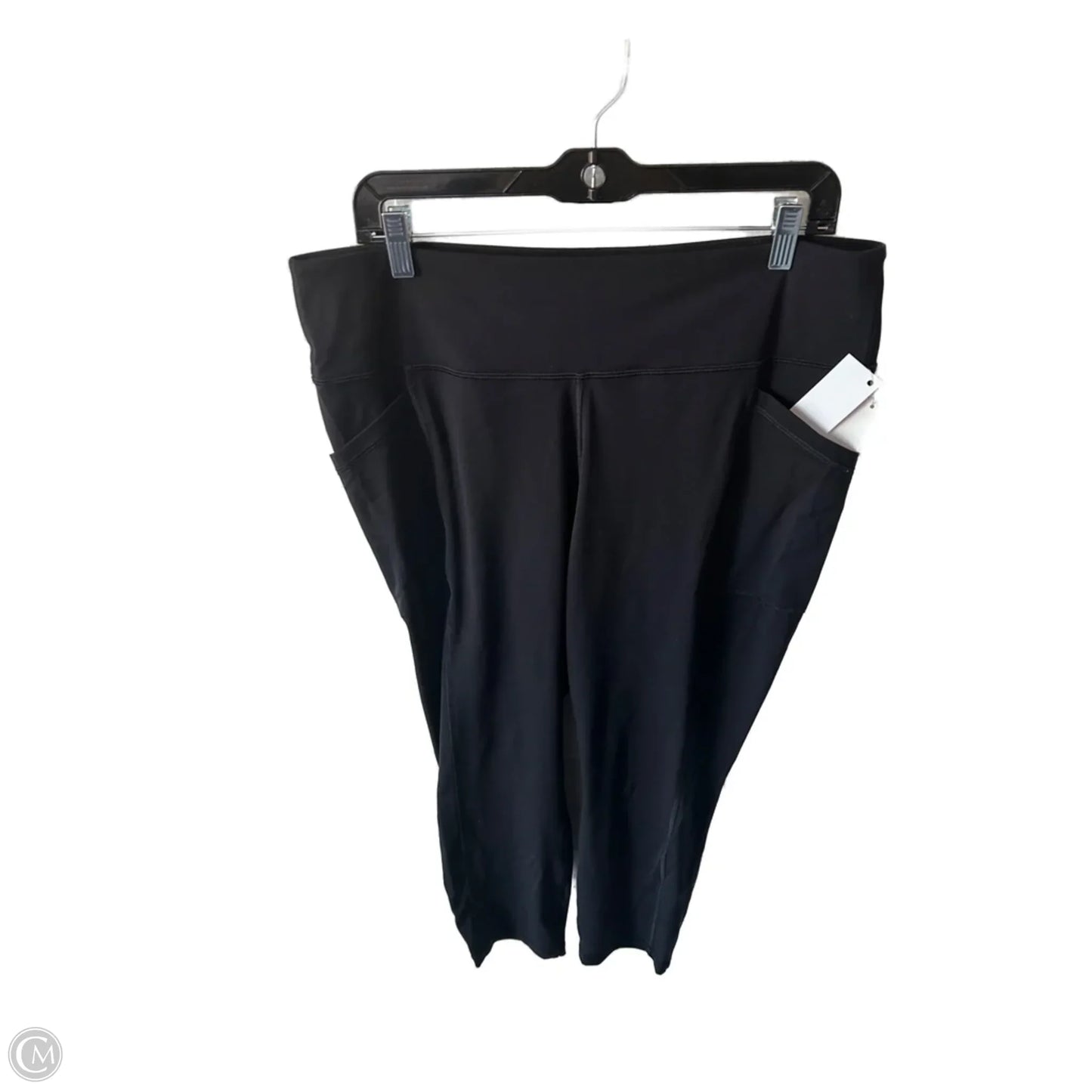 Athletic Leggings By Jockey In Black, Size: 20