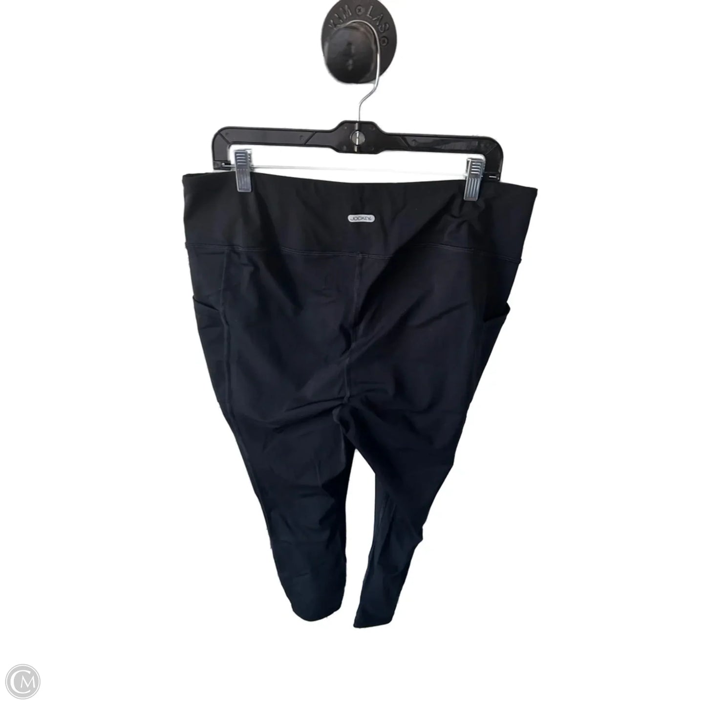 Athletic Leggings By Jockey In Black, Size: 20