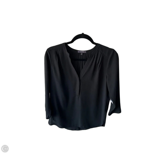 Top 3/4 Sleeve Basic By Not Your Daughters Jeans In Black, Size: Xs