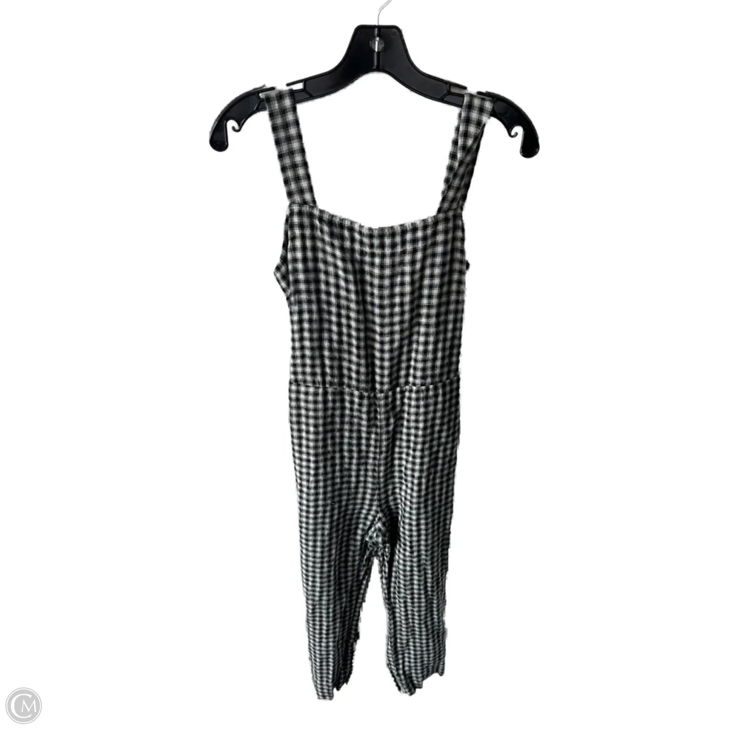 Jumpsuit By Clothes Mentor In Black & Cream, Size: M