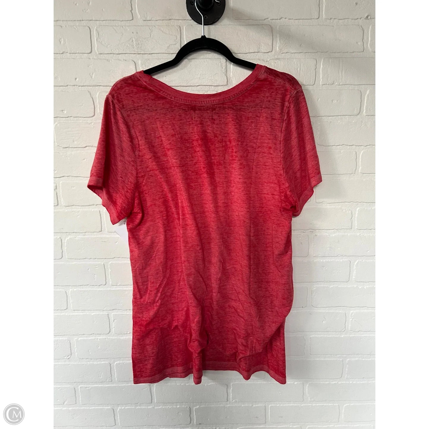 Top Short Sleeve By Lane Bryant In Red, Size: Xl