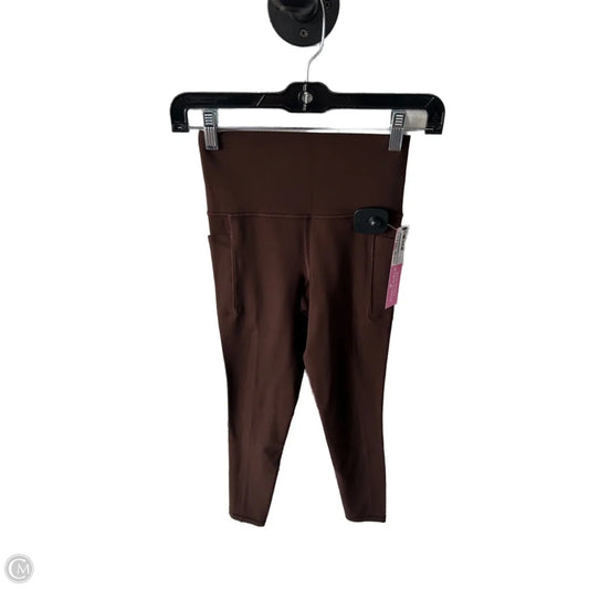 Athletic Leggings By Athleta In Brown, Size: 0