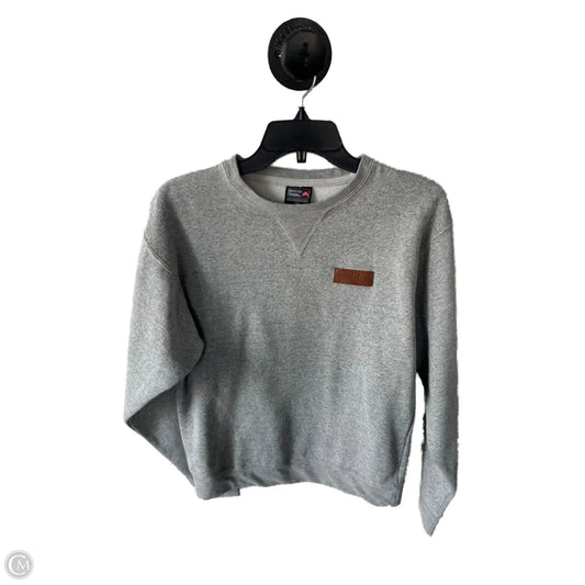 Sweatshirt Crewneck By Clothes Mentor In Grey, Size: S