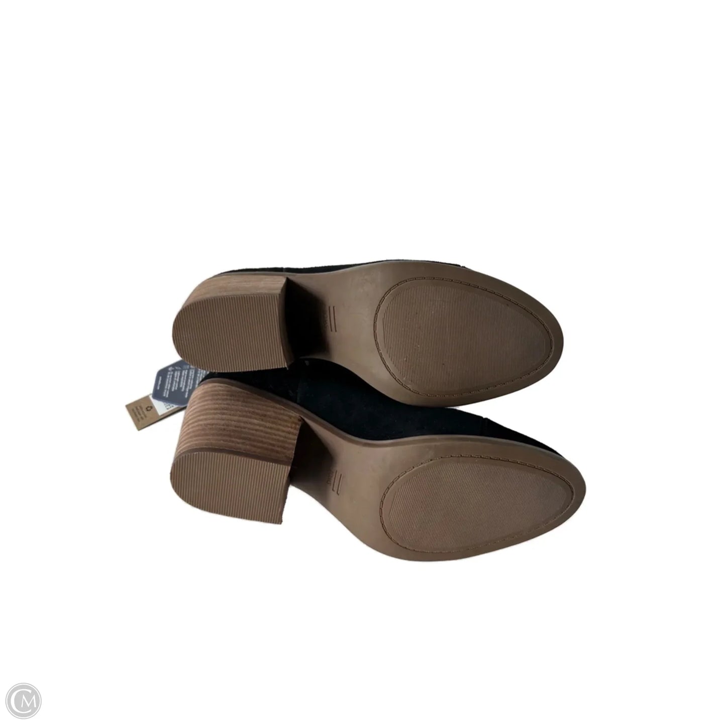 Boots Ankle Heels By Toms In Black, Size: 9