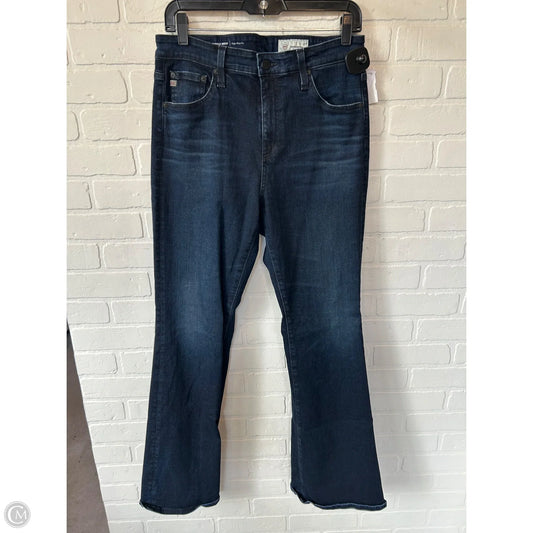 Jeans Boot Cut By Adriano Goldschmied In Blue Denim, Size: 10