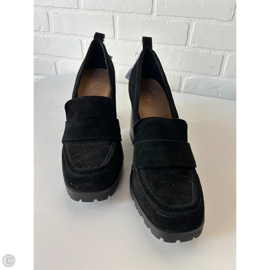 Shoes Heels Block By Crown Vintage In Black, Size: 8.5