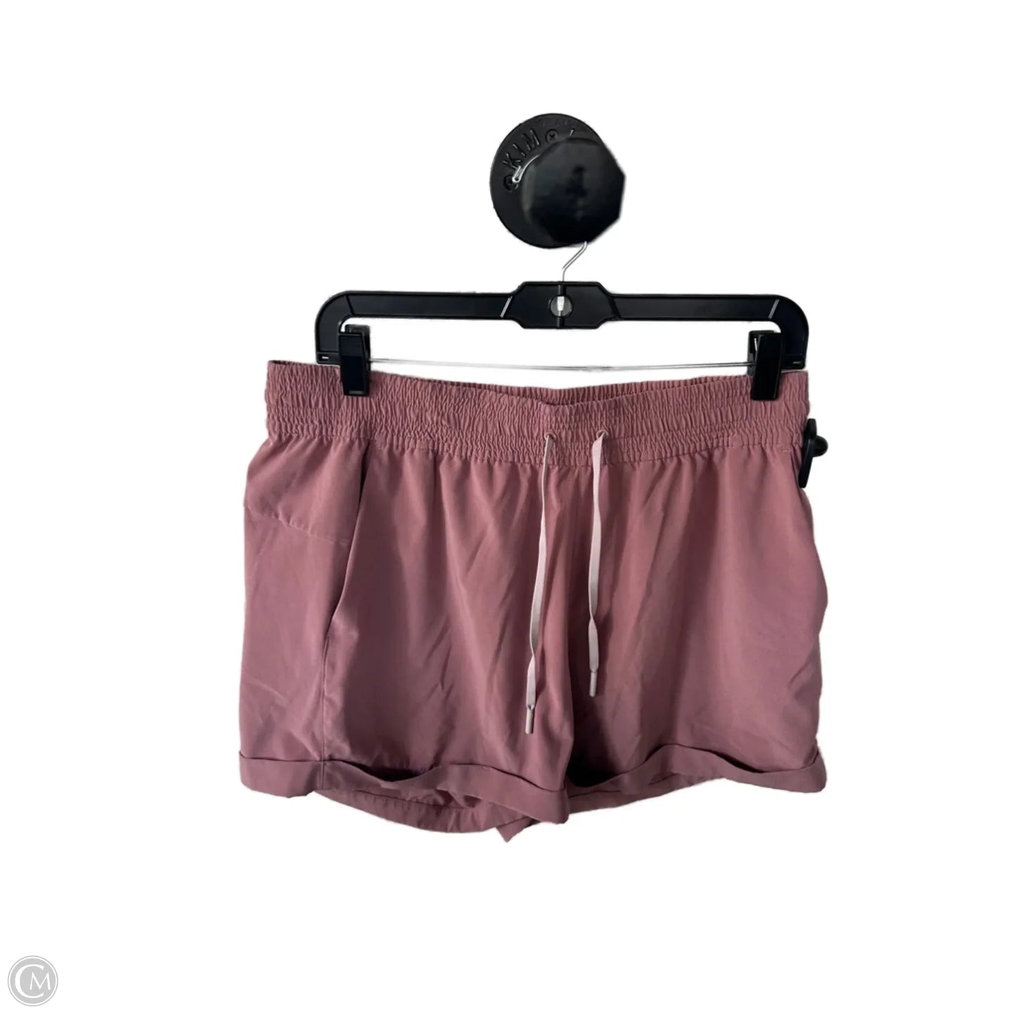 Athletic Shorts By Lululemon In Pink, Size: 10