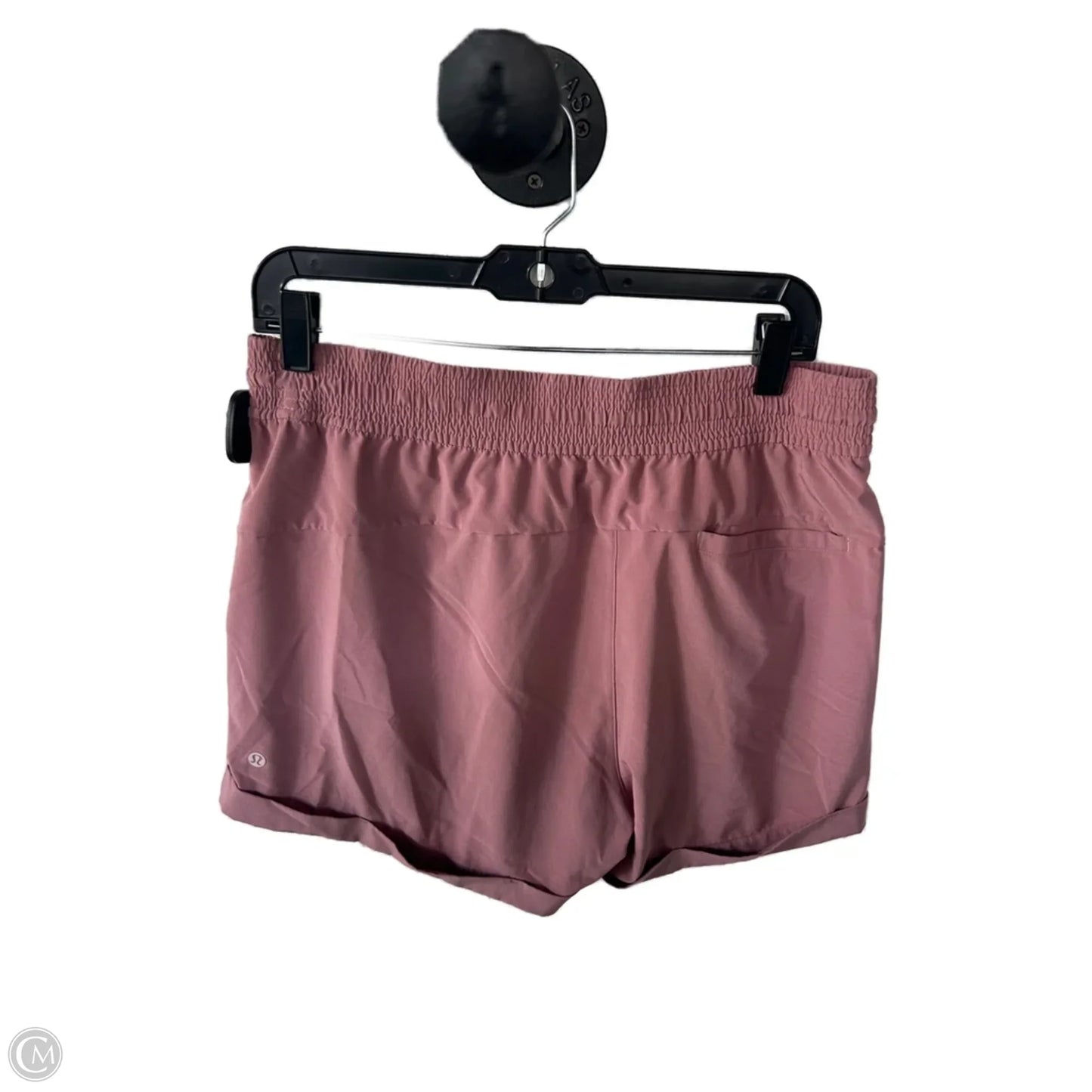 Athletic Shorts By Lululemon In Pink, Size: 10