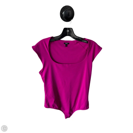 Bodysuit By Express In Pink, Size: L