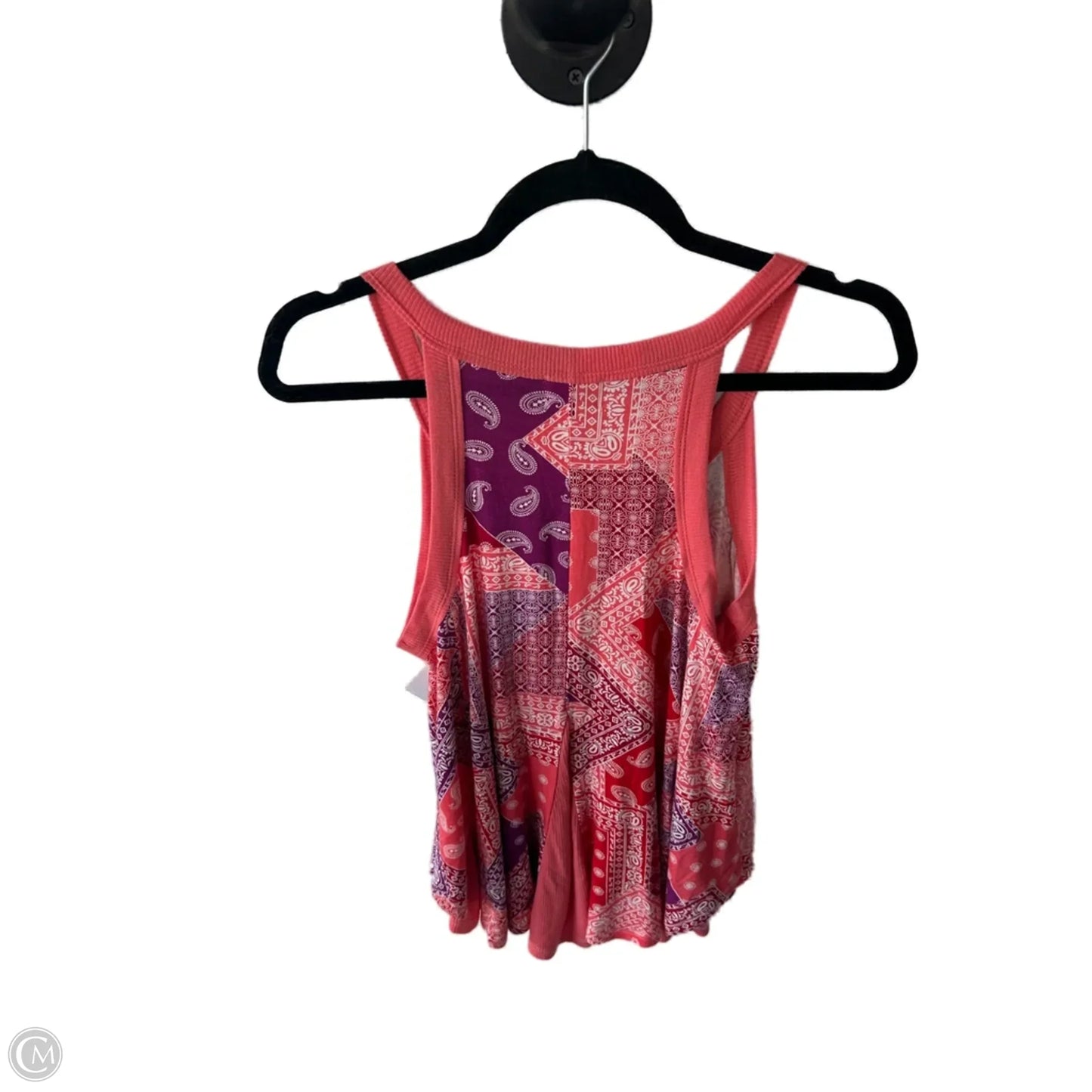 Top Sleeveless By Telluride In Orange & Purple, Size: S