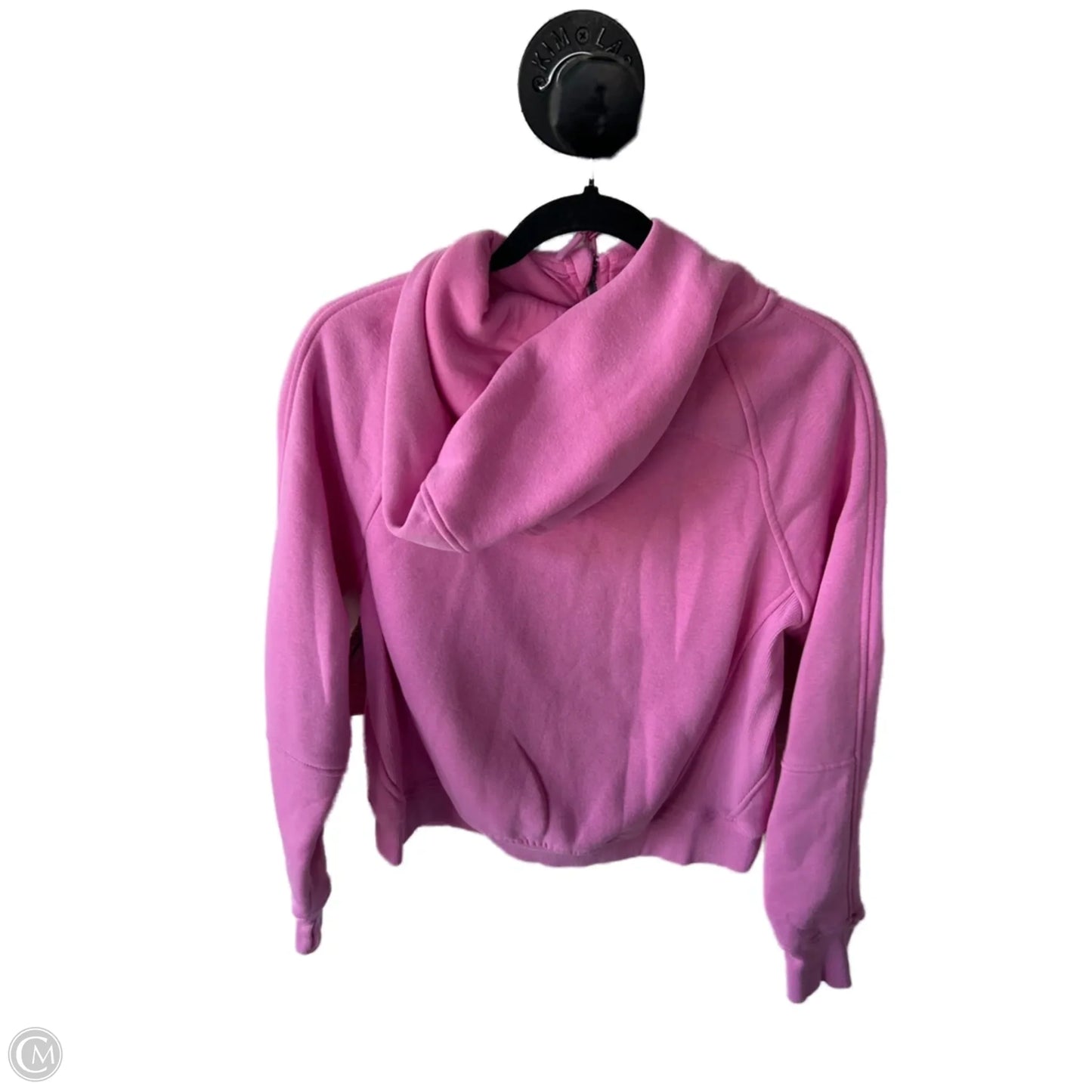 Sweatshirt Hoodie By Jockey In Pink, Size: S