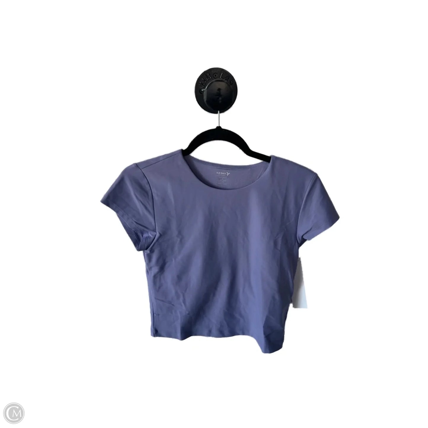Athletic Top Short Sleeve By Old Navy In Purple, Size: M
