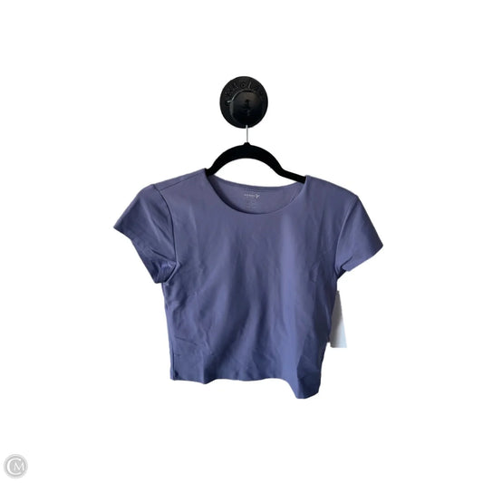 Athletic Top Short Sleeve By Old Navy In Purple, Size: M
