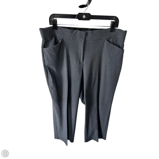 Pants Dress By Jm Collections In Grey, Size: 14
