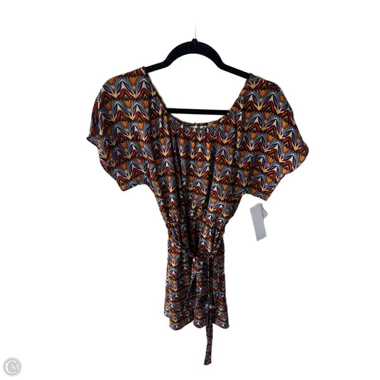 Dress Designer By Alice + Olivia In Brown & Purple, Size: Xs