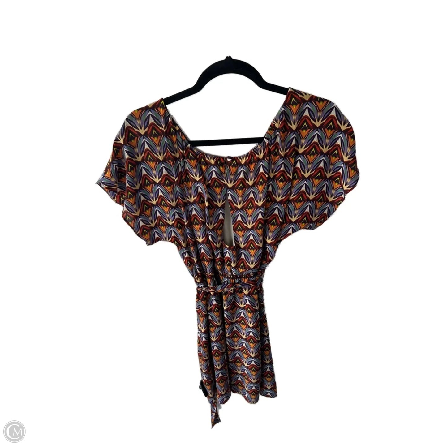 Dress Designer By Alice + Olivia In Brown & Purple, Size: Xs