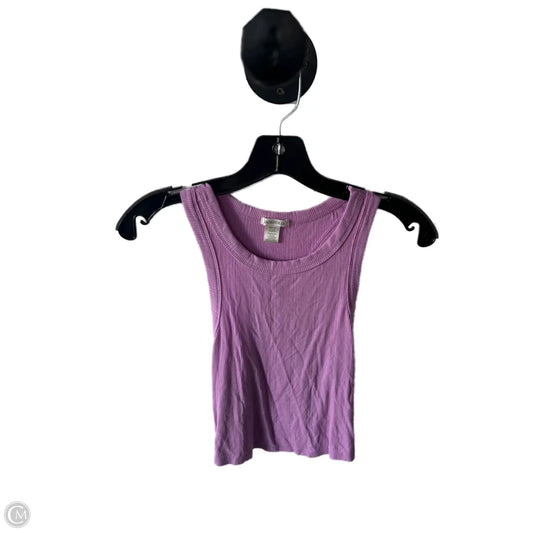 Top Sleeveless Basic By Bozzolo In Purple, Size: M