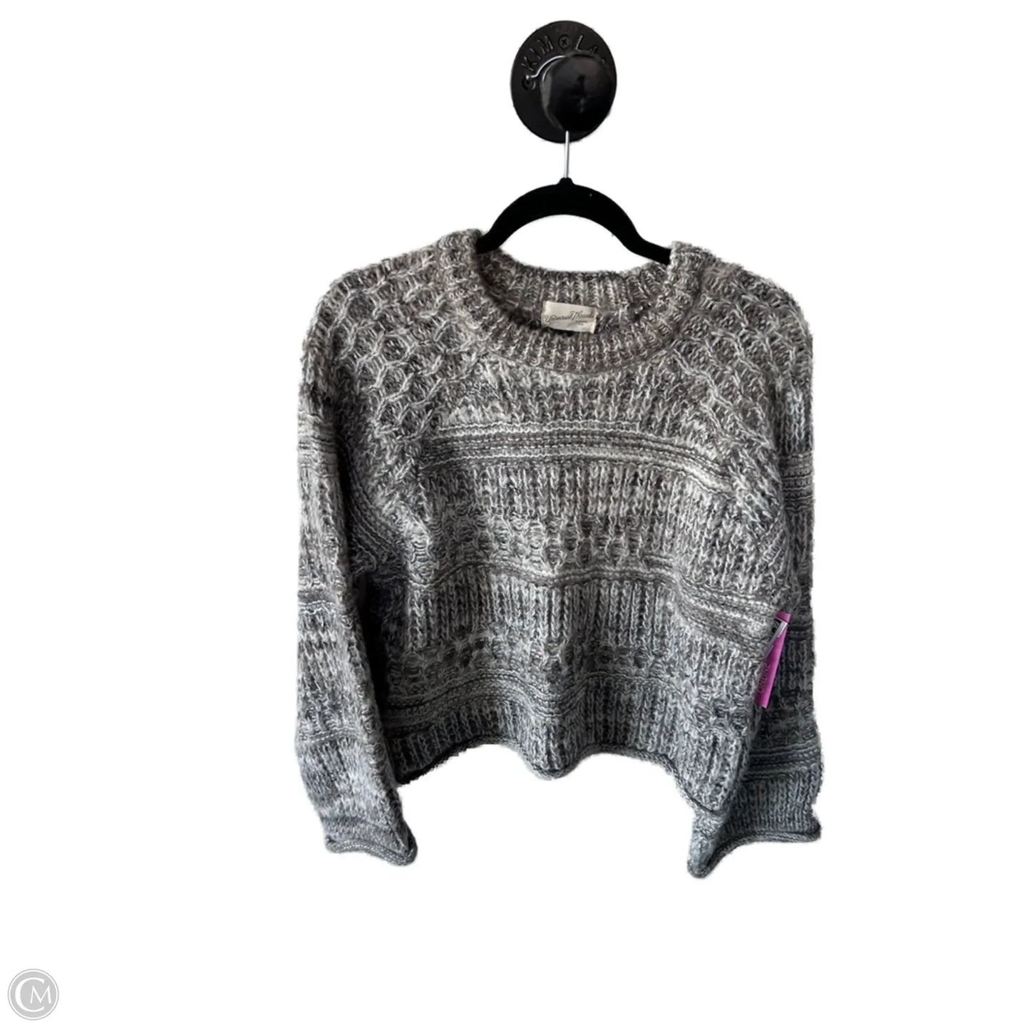 Sweater By Universal Thread In Tan & White, Size: L