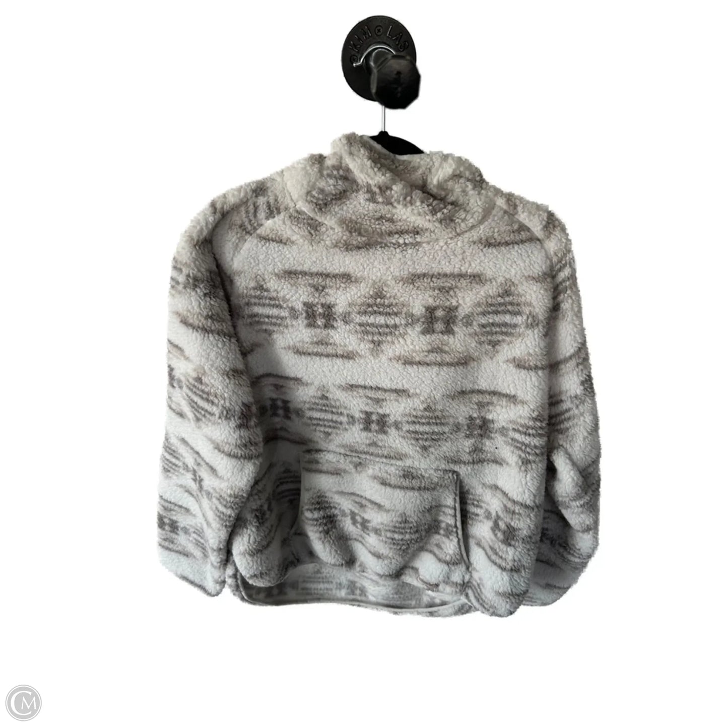 Jacket Fleece By Avalanche In Tan & White, Size: Xl