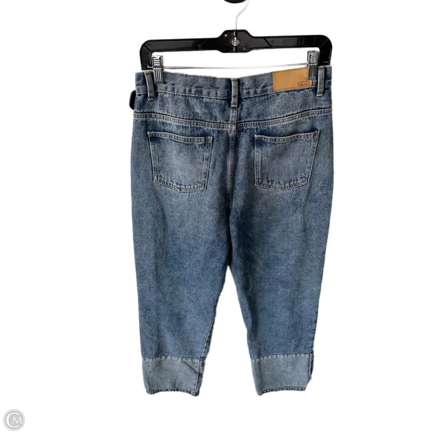 Jeans Straight By Nasty Gal In Blue Denim, Size: 8