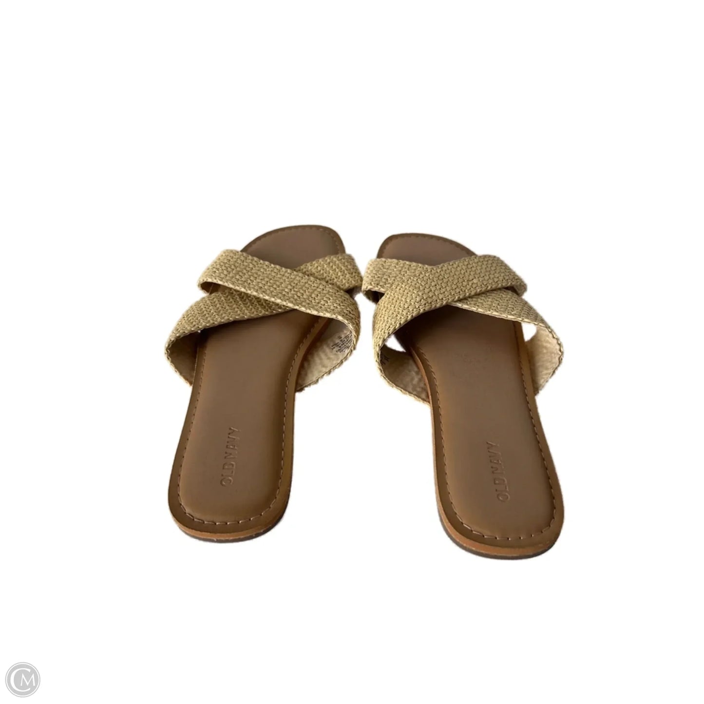 Sandals Flats By Old Navy In Tan, Size: 11