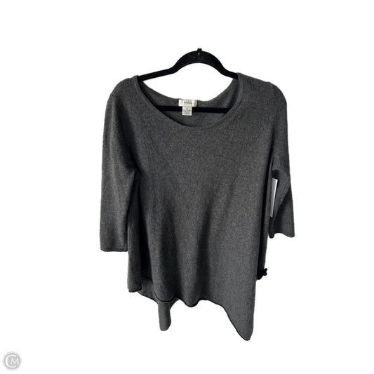 Sweater Designer By Neiman Marcus In Grey, Size: M