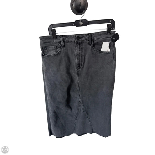 Skirt Maxi By Joes Jeans In Black Denim, Size: 12