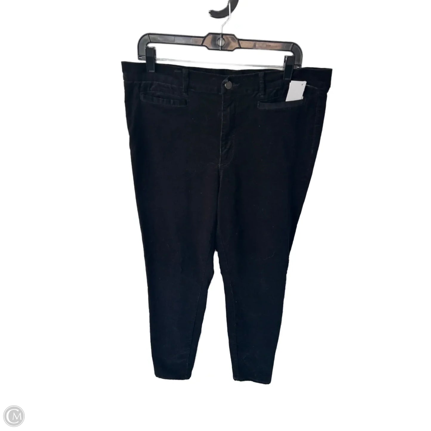 Pants Corduroy By Ann Taylor In Black, Size: 14l