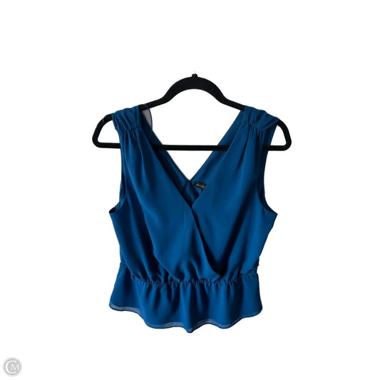 Top Sleeveless By Banana Republic In Blue, Size: M