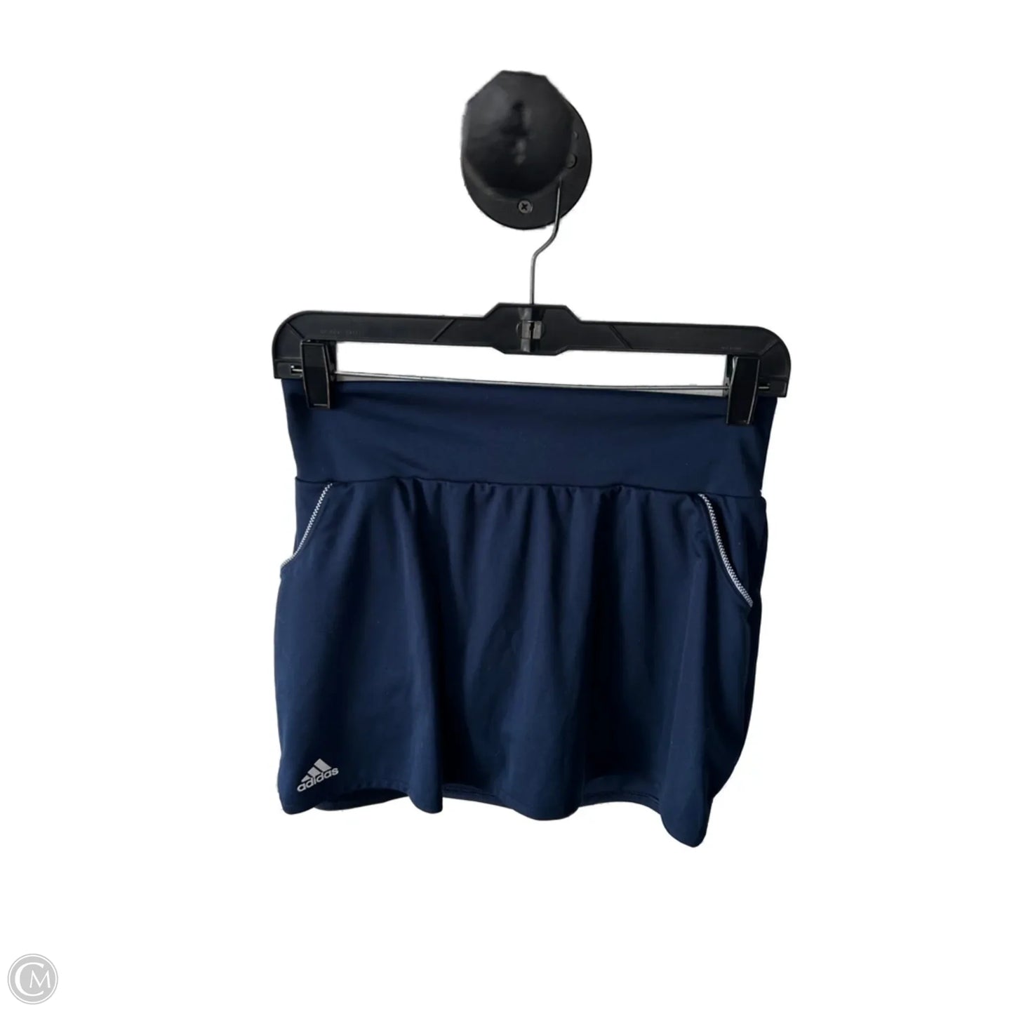 Athletic Skort By Adidas In Blue, Size: 4