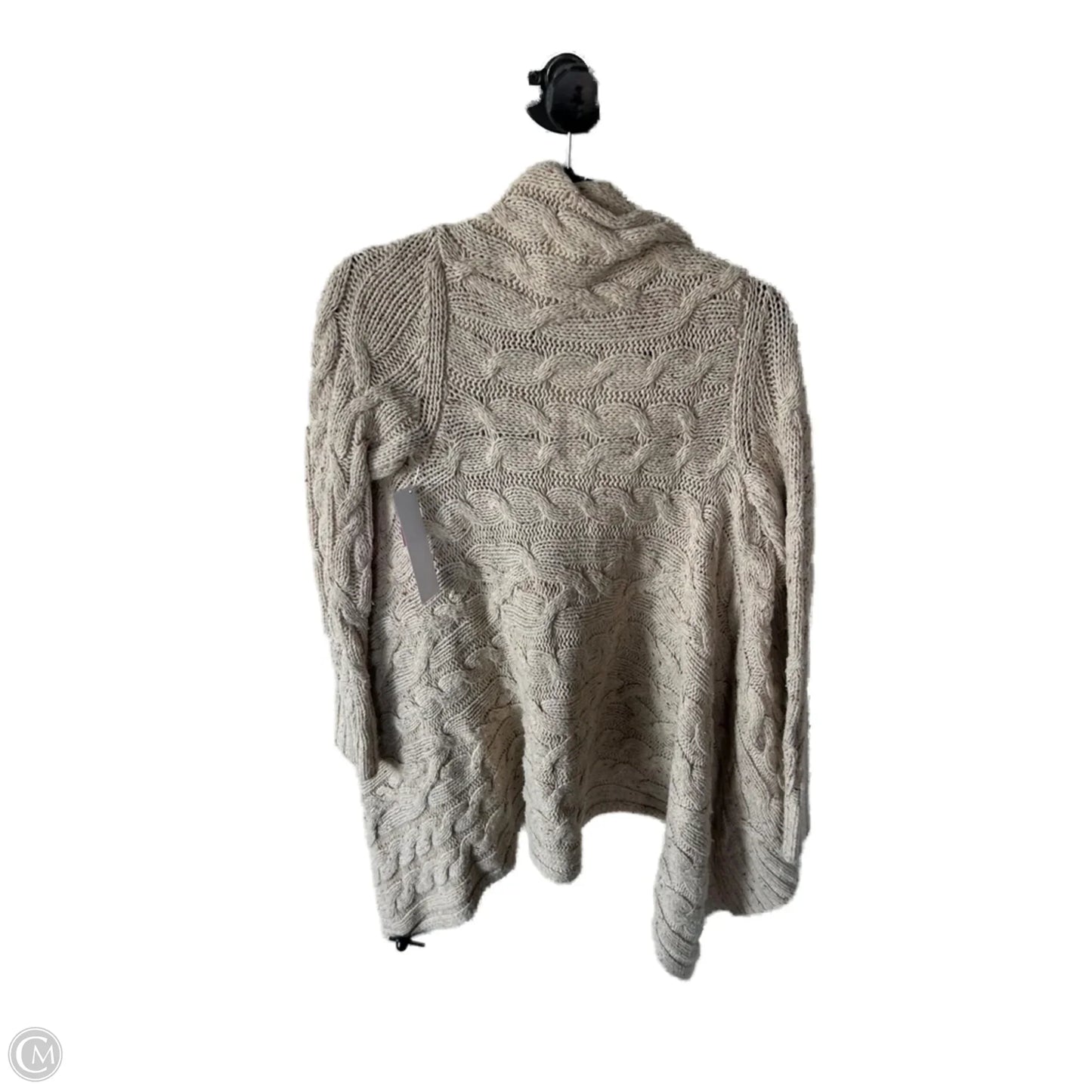 Sweater Cardigan By Sleeping On Snow In Tan, Size: M