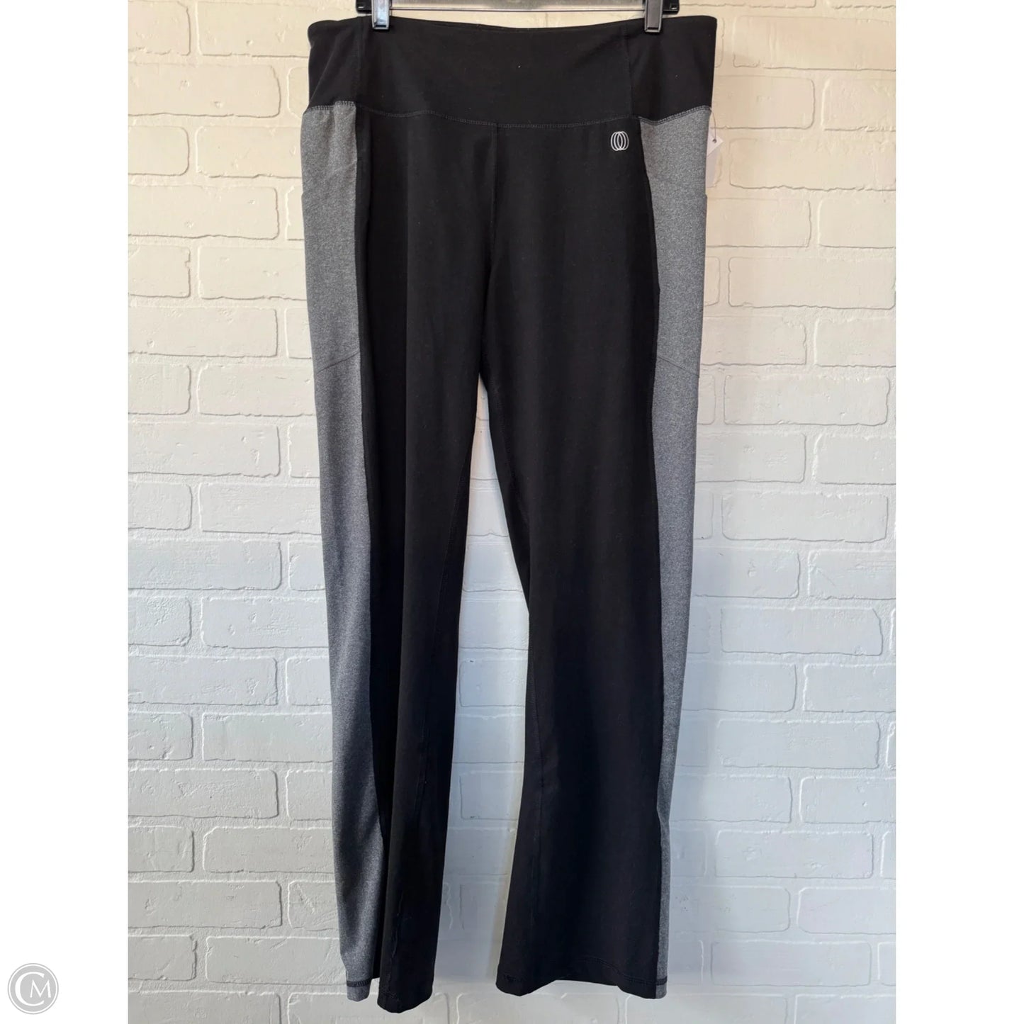 Athletic Pants By Balance Collection In Black & Grey, Size: 16