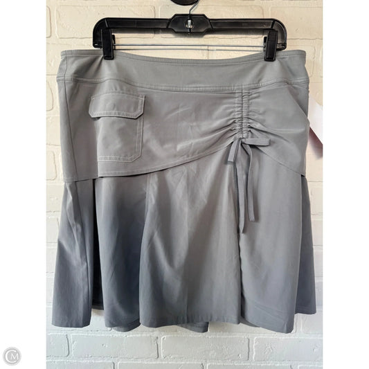 Athletic Skirt By Athleta In Grey, Size: 14
