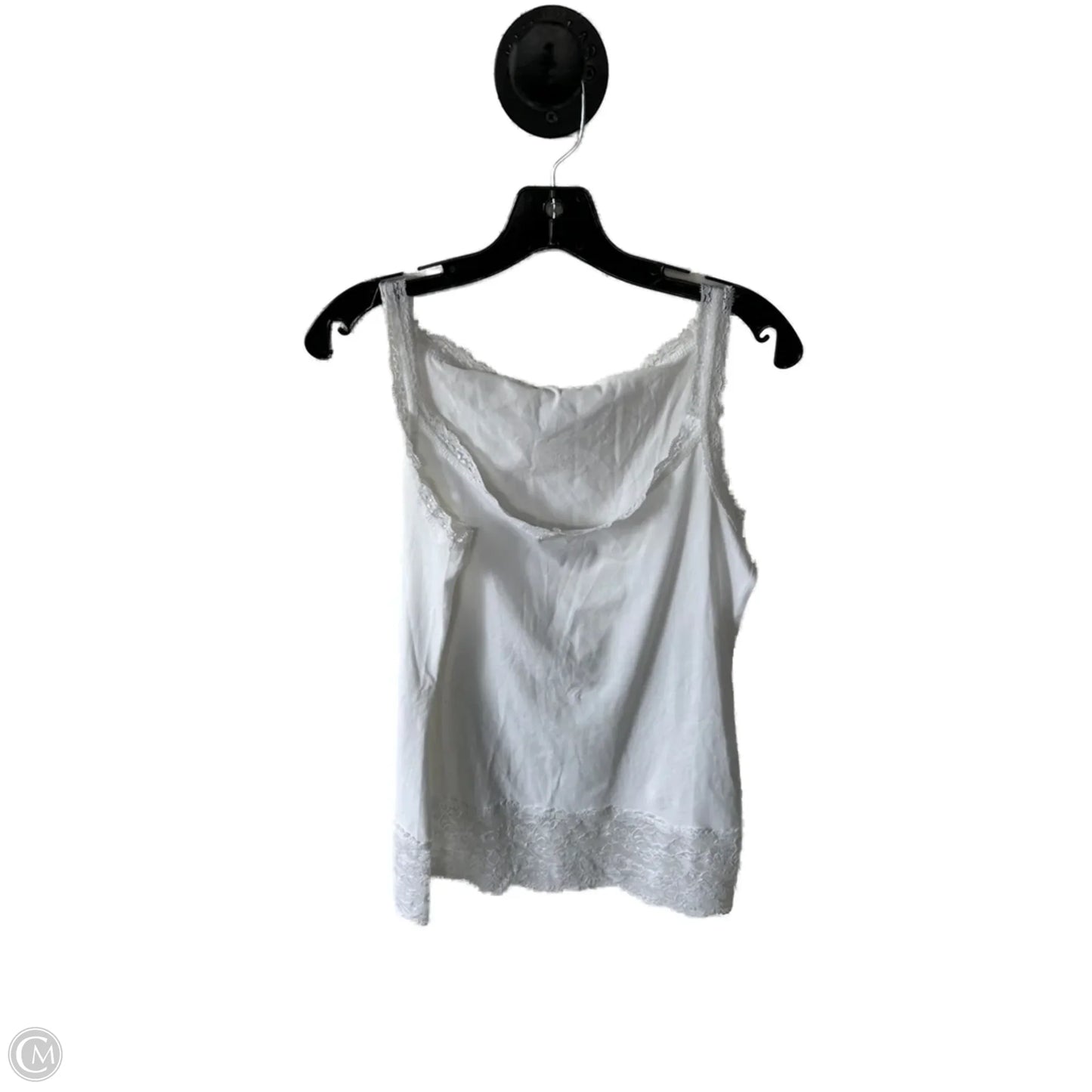 Top Sleeveless Basic By Sundance In White, Size: L