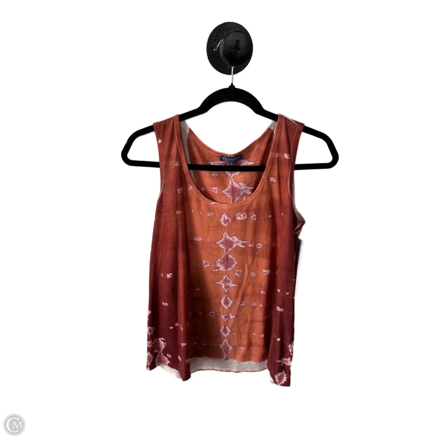 Top Sleeveless By Democracy In Orange, Size: S