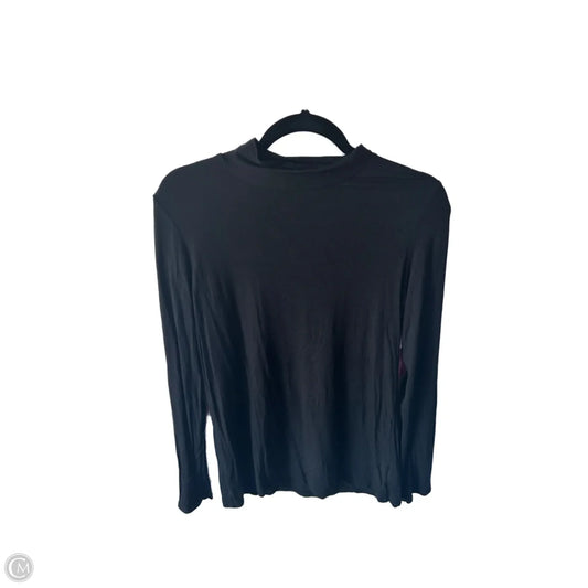 Top Long Sleeve Basic By Jones New York In Black, Size: L