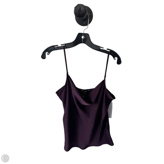 Top Sleeveless By Express In Purple, Size: L