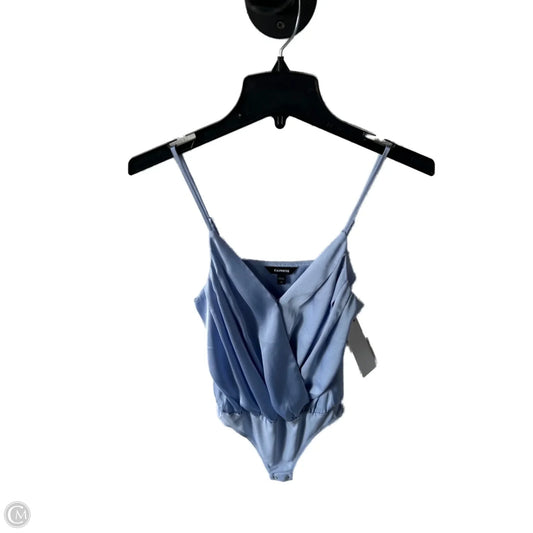 Top Sleeveless By Express In Blue, Size: Xs