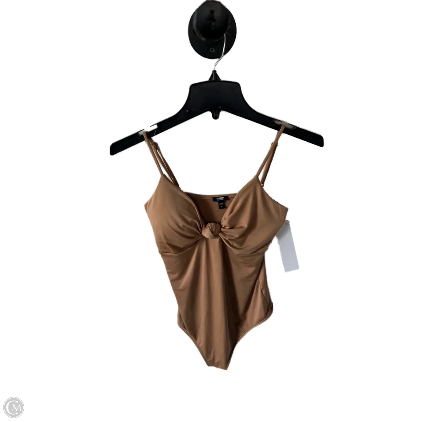 Bodysuit By Express In Tan, Size: S