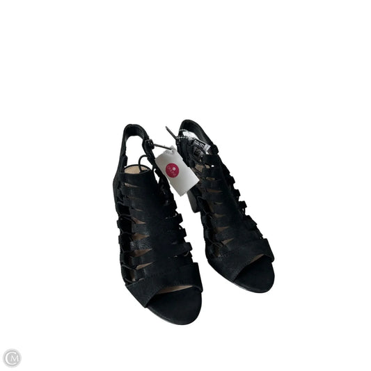Sandals Heels Block By Vince Camuto In Black, Size: 6.5