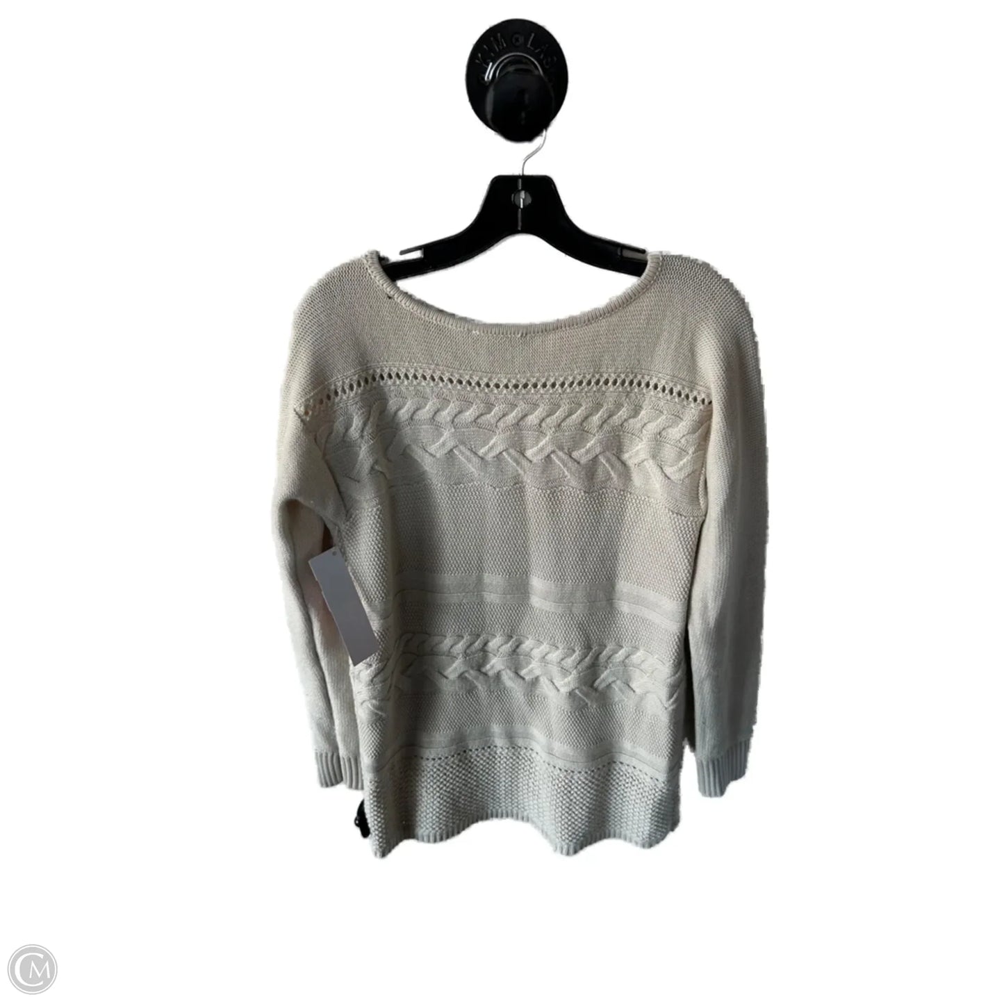 Sweater By Ann Taylor In Tan, Size: M