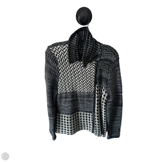 Blazer By Chaps In Black & Cream, Size: L