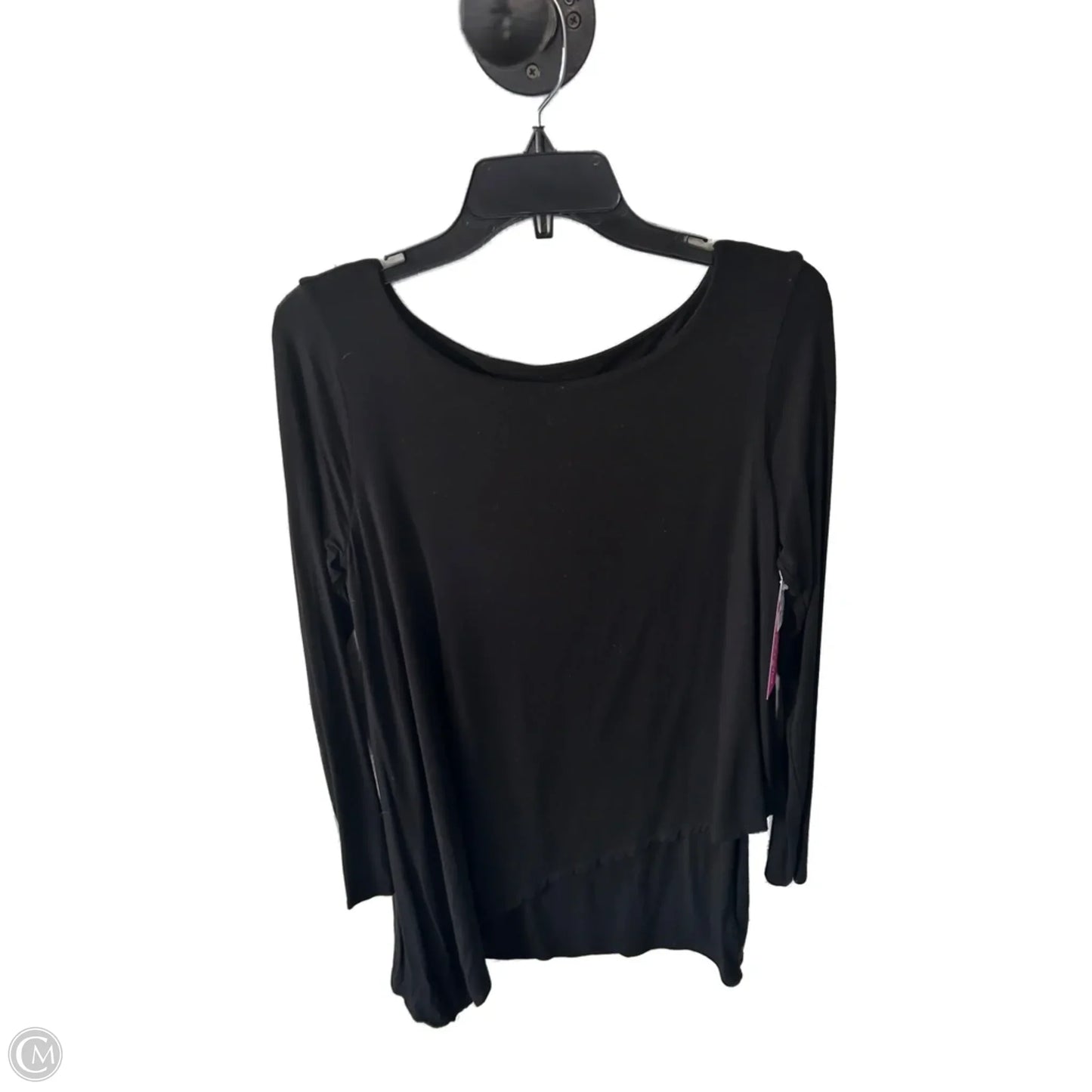Top Long Sleeve By White House Black Market In Black, Size: M