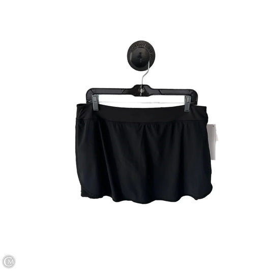 Athletic Skort By Rabbit In Black, Size: 12