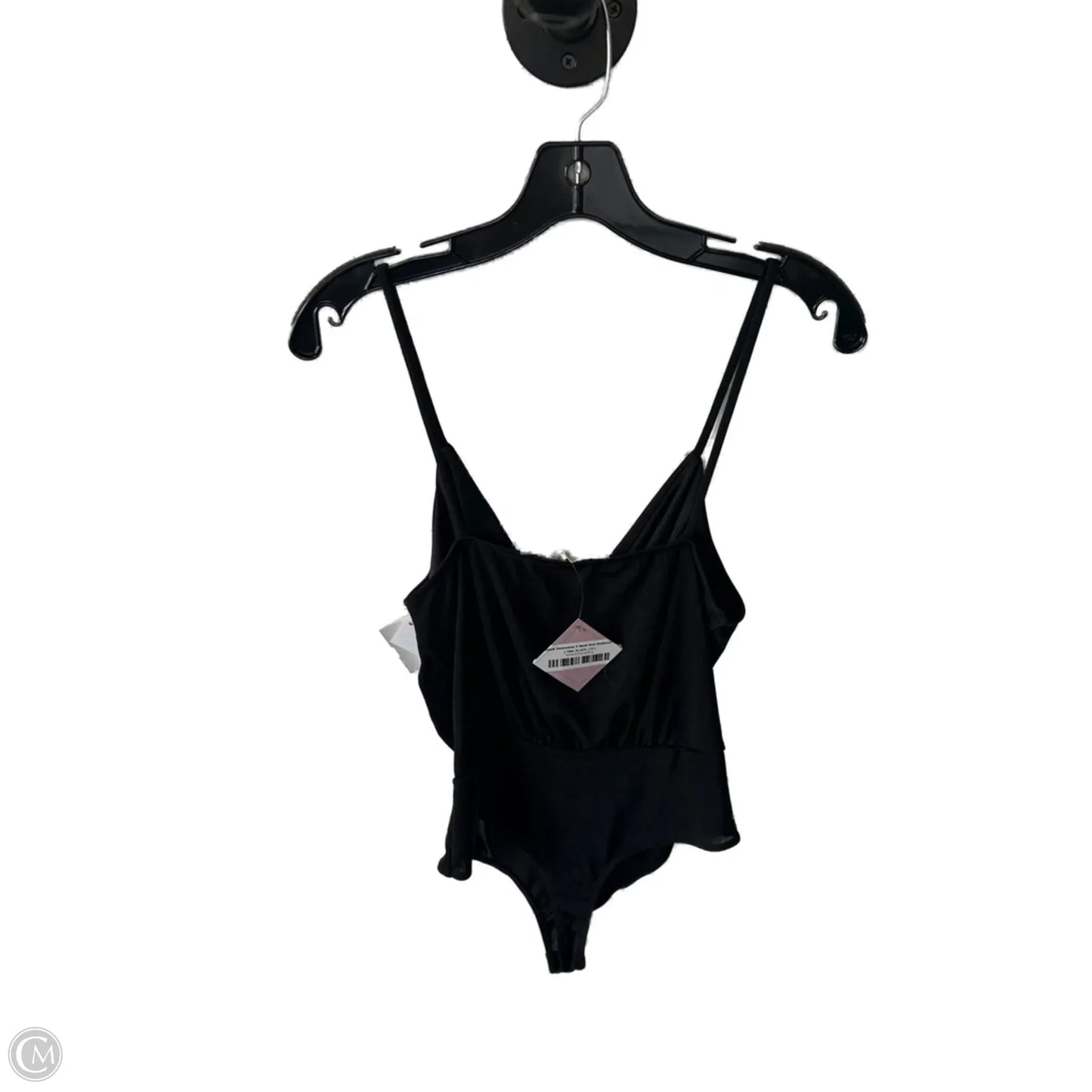 Bodysuit By Clothes Mentor In Black, Size: L