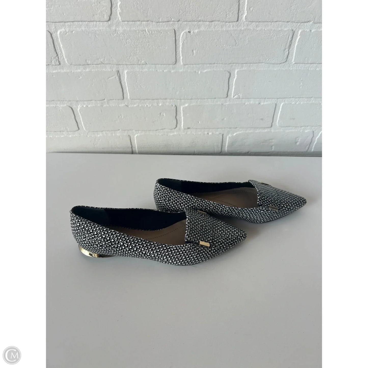 Shoes Flats By Alfani In Black & White, Size: 6