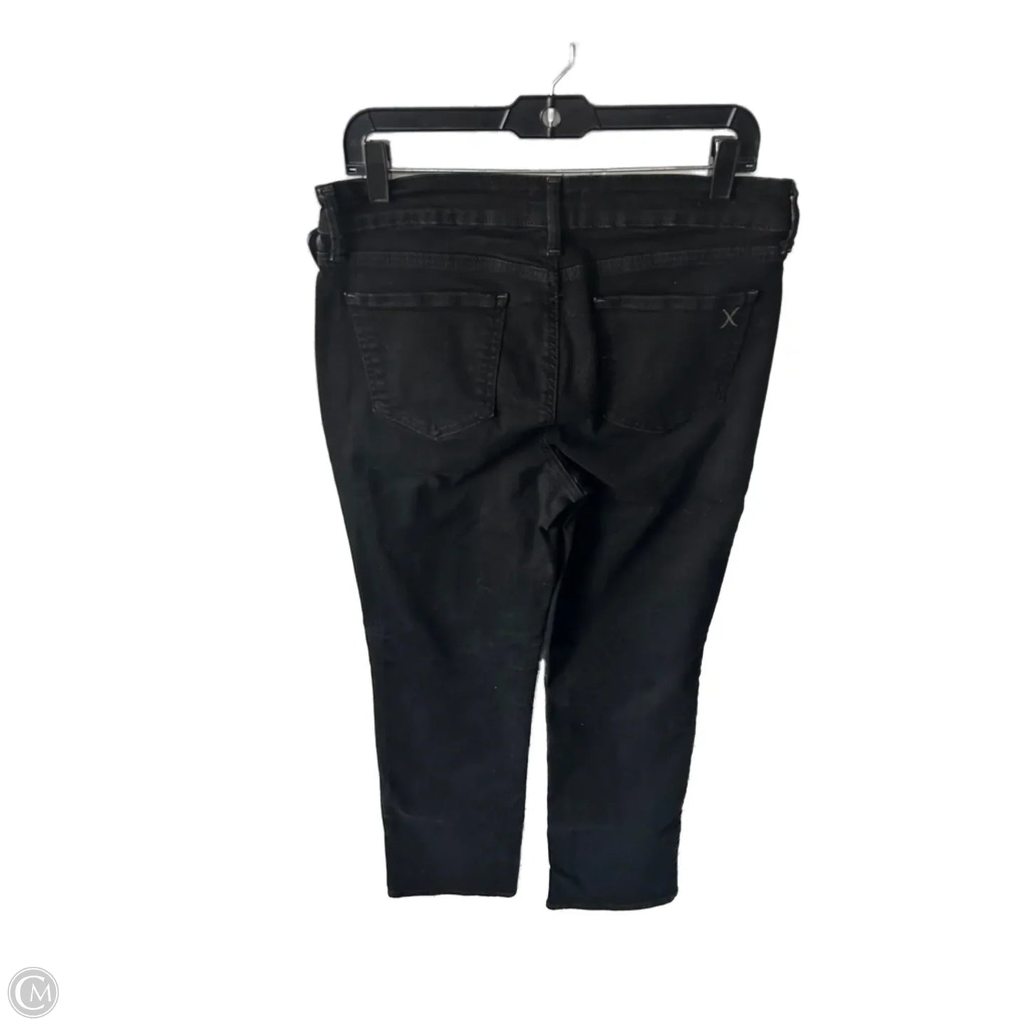 Jeans Straight By Not Your Daughters Jeans In Black Denim, Size: 10