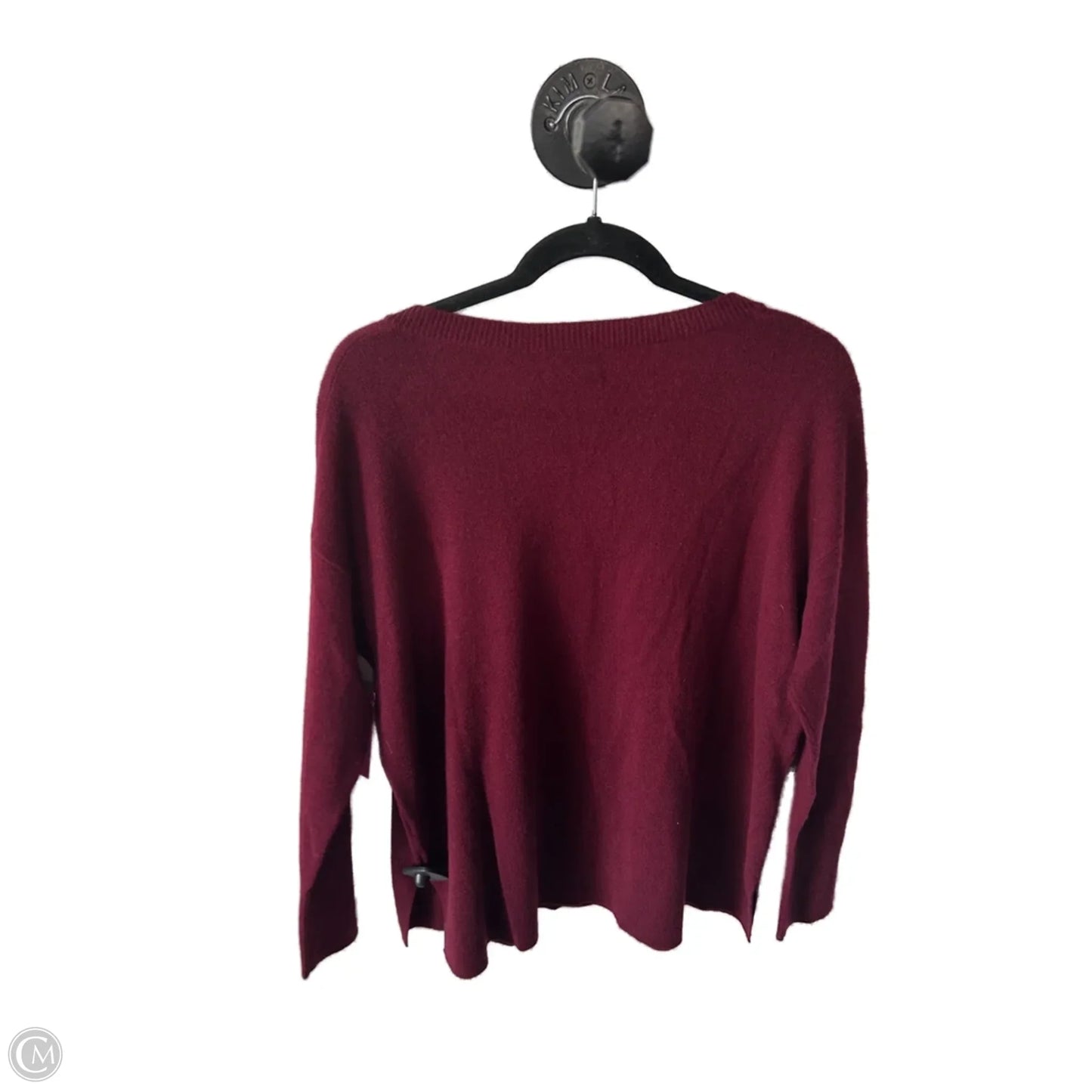 Sweater Cashmere By Halogen In Red, Size: M