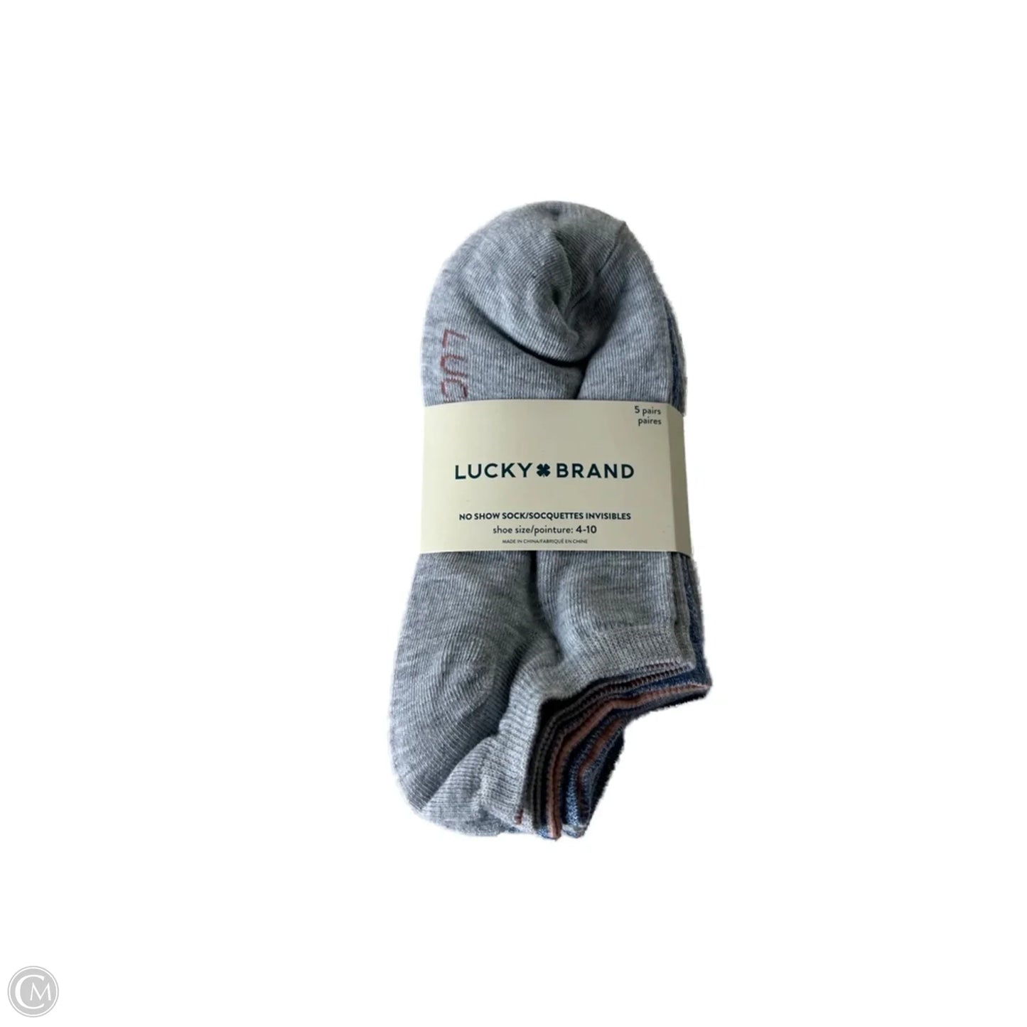 Socks By Lucky Brand In Blue & Grey, Size: Osfm
