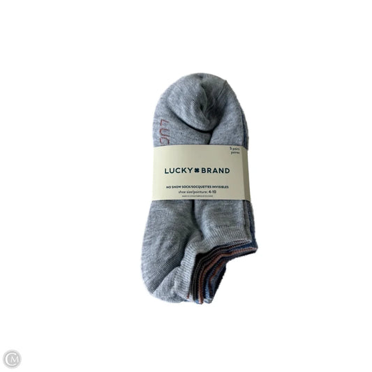 Socks By Lucky Brand In Blue & Grey, Size: Osfm